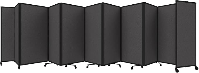 Versare Room Divider 360 Portable Wall Partition | Folding Panels | Large by VERSARE