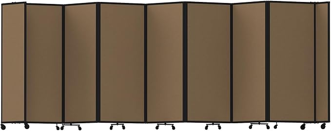 Versare Room Divider 360 Portable Wall Partition | Folding Panels | Large by VERSARE
