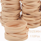 AMUU Rubber Bands Size #64 about 0.5 lb 110pcs Tactical Rubber Bands - Image 3