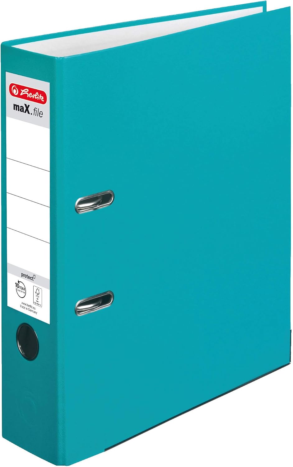 Herlitz 5480306 Lever Arch File A4 8 cm Turquoise