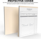 Custom 8.5" x 11" Carbonless NCR Books in 2-Part Duplicate Invoices, Work Orders - Image 3