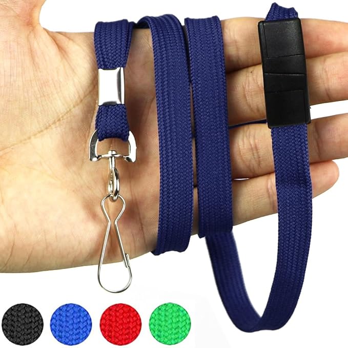 Bird Fiy Lanyards Safety Black Lanyards Neck Flat Premium Breakaway Badge - Image 6