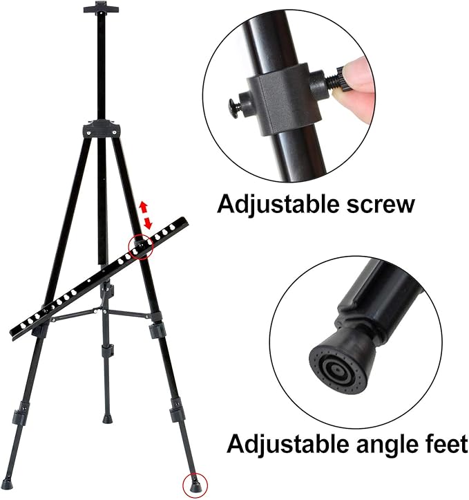 T-SIGN 72 Inches Tall Folding Easel Stand - Image 6