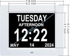 TMC 8 Inch Digital Dementia Clock - Image 8