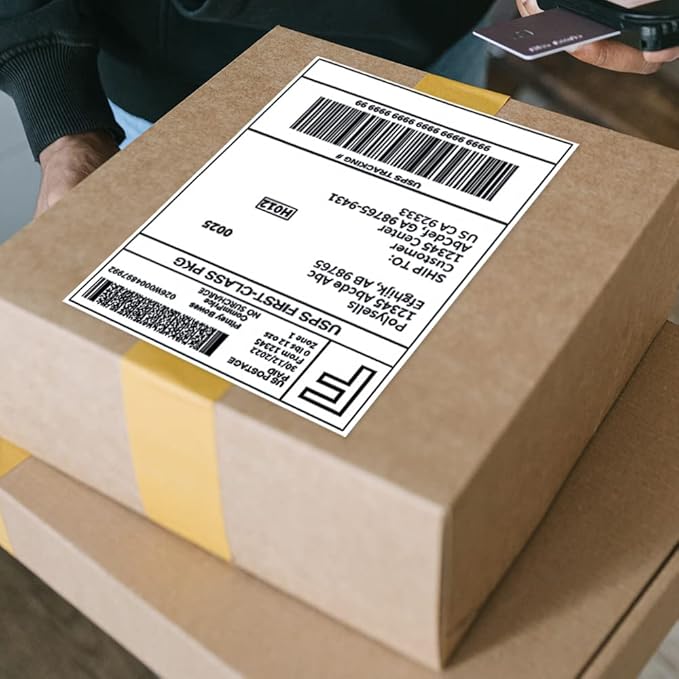 POLYSELLS Self Adhesive Address Shipping Labels - Image 6