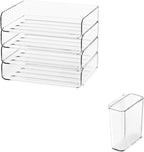 FANXIYQ 4-Tier Stackable Paper Tray Organizer by Unknown