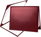 Diploma Cover 8.5” x11” Diploma Holder of Graduation Leatherette Padded - Image 2