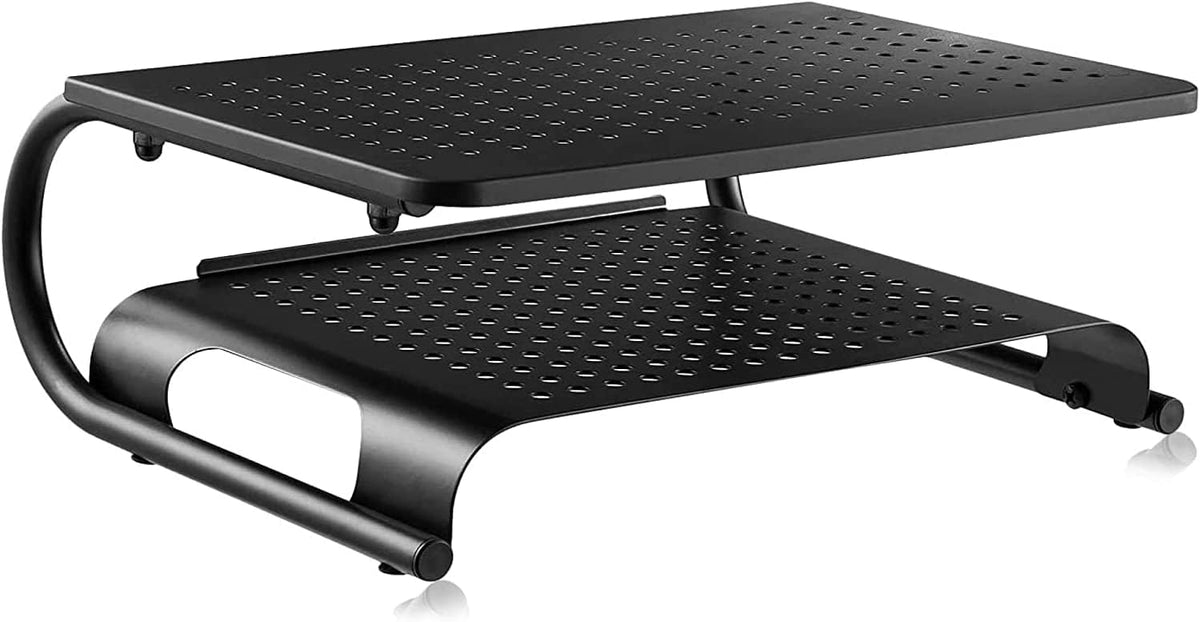 suptek Double-Deck Desk Monitor Stand Riser