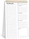 To Do List Notepad, 120 Pages 8.5x11" To Do List Notebook Undated Daily Planner by Thboxes