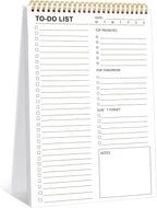 To Do List Notepad, 120 Pages 8.5x11" To Do List Notebook Undated Daily Planner by Thboxes