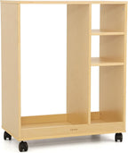 VISWIN Art Cart Organizer, Solid Pine Wood Art Supply Storage Organizer - Image 9