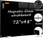 Black Glass Dry Erase Board - Image 3