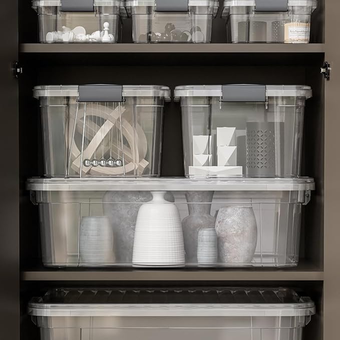 Superio Clear Storage Boxes - Image 9