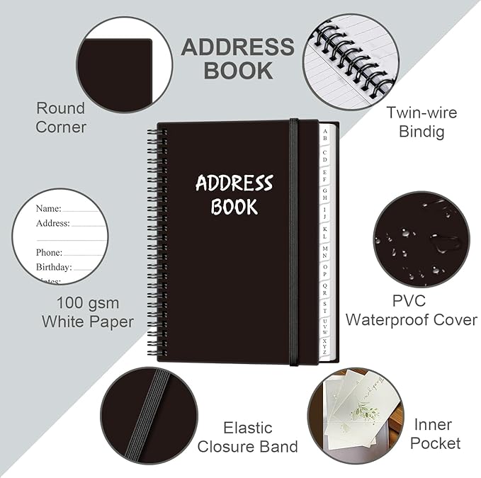 Address Book with Alphabetical Tabs - Image 2
