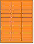 NextDayLabels - 8-1/2 x 11" Neon Color High Light Fluorescent Labels by NextDayLabels