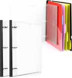 WOT I Telescoping Project Organizer 2-Pack, Refillable Binder by WOTI