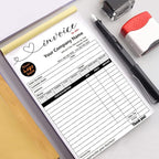 Custom Carbonless Sales Invoice Form Books - Image 3