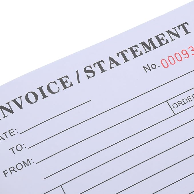 Generic 2pcs Invoice Book for Small Business: 8.25" X 5.7" Estimate Book - Image 5