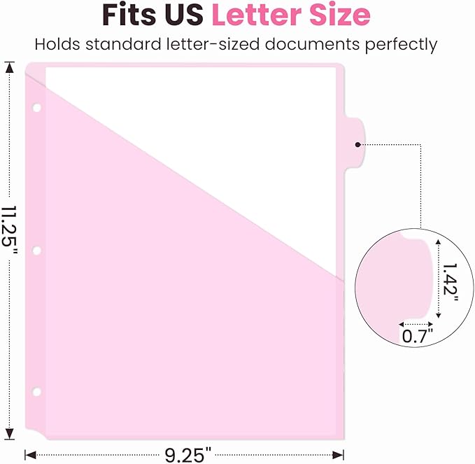 Sooez 8-Tab Binder Dividers - Image 2