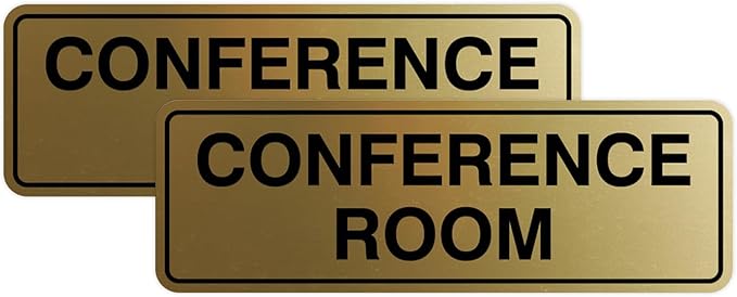 Standard Conference Room Sign by All+Quality
