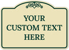 Custom Decorative Sign, Personalized Metal Sign by SigoSigns