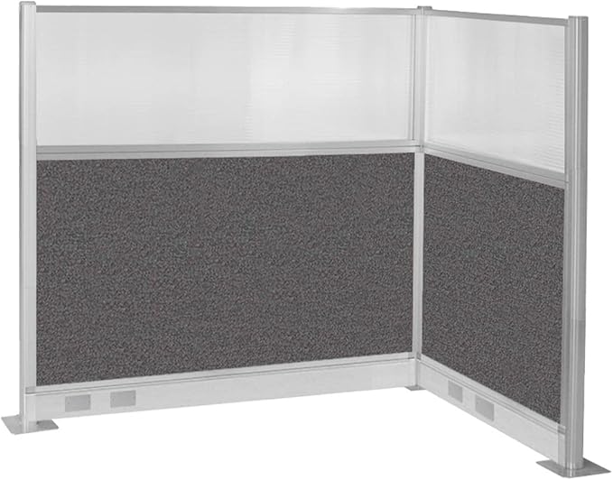 Versare Pre-Configured Hush Panel Electric Cubicle | Workstation Divider Walls by VERSARE