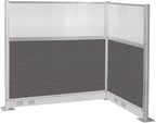 Versare Pre-Configured Hush Panel Electric Cubicle | Workstation Divider Walls by VERSARE