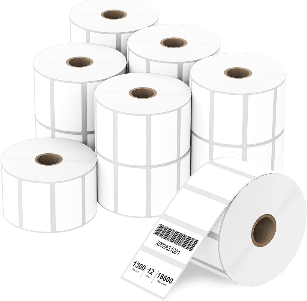 2" x 1" Direct Thermal Label, Paper
