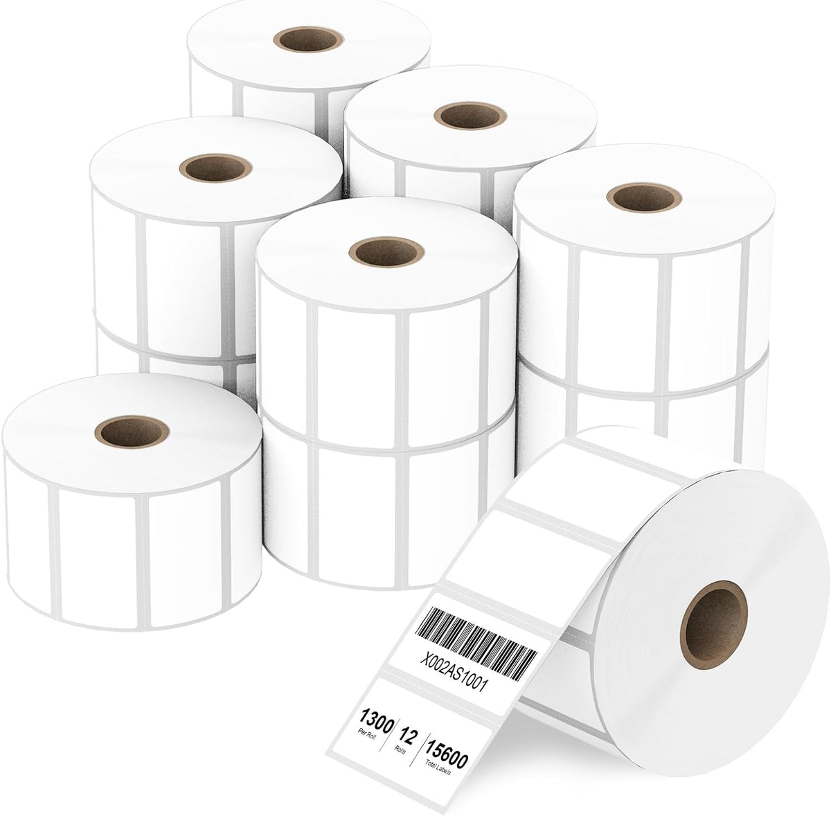 2" x 1" Direct Thermal Label, Paper