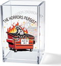 Vgrti The Horrors Persist But So Do I Acrylic Cosmetic Pencil Pen Holder Cup by Unknown