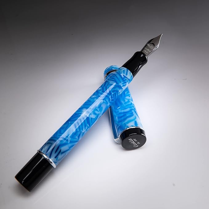 Conklin Duragraph Fountain Pen Ice Blue - Image 5