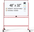 TSJ OFFICE Large Rolling Whiteboard by TSJOFFICE