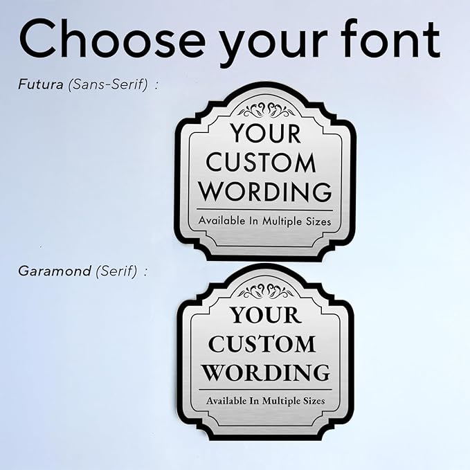 Custom Decorative Outdoor Metal Sign - Image 9