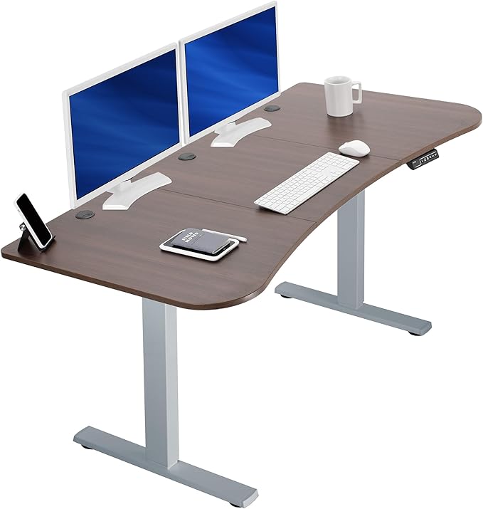 VIVO Electric 63 x 32 in Standing Desk, Memory Height Adjustment, 1B Series by VIVO