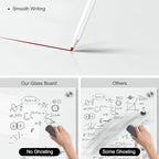 Large Glass Whiteboard, 72 x 48 Inches Magnetic Glass Dry Erase Board - Image 2