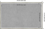 Amanti Art Silver Framed Magnetic Board 21x33 Large Vision Board - Image 3