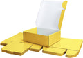 PHAREGE 12x9x4 inch Gift Shipping Boxes Bulk 20 Pack Yellow, Tab Lock Tuck Top