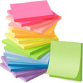 Sticky Notes 3x3, Self-Stick Pads Bright Colors Sticky Note, Recyclable by Kozerite