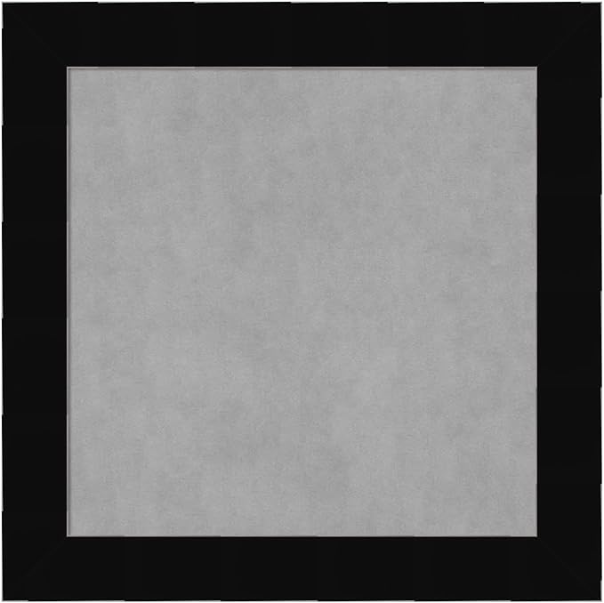 Amanti Art Black Framed Magnetic Board 15x15 X-Small Vision Board by AmantiArt