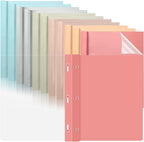 12 PCS Retro Plastic Report Covers by gisgfim