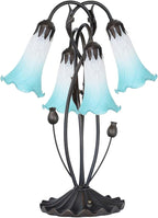 Bieye LS08 Lily Flower Blown Glass Lampshade - Image 6