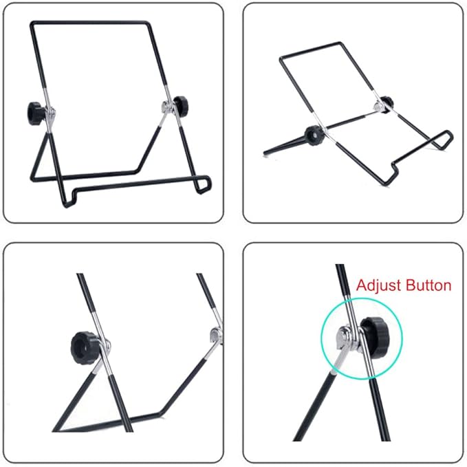 MOACC Tablet Holder Stand, Universal Multi-Angle Non-Slip Adjustable Holder - Image 5