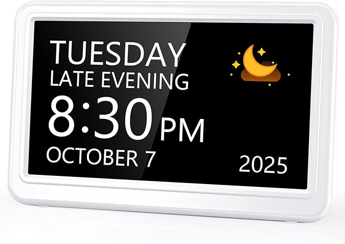 Raynic Date Clock, Digital Clock by Raynic