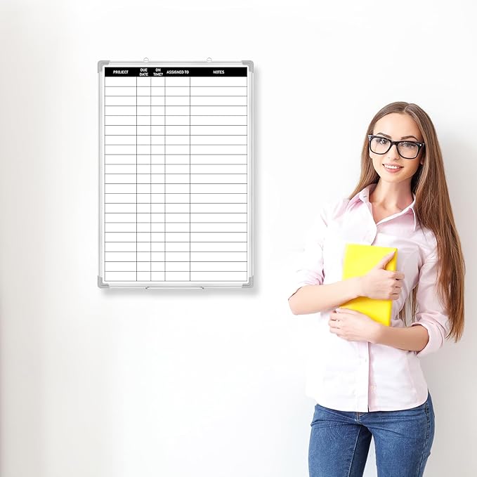 Lincia Aluminum Frame Dry Erase Board - Image 3