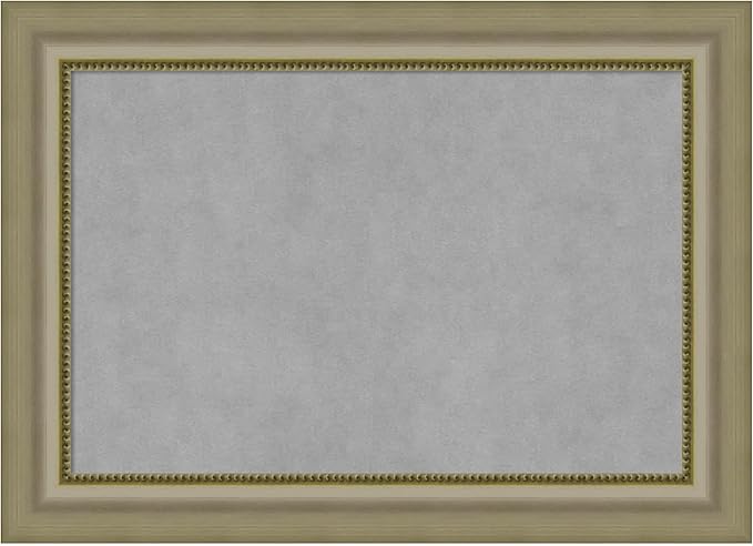 Amanti Art Silver Framed Magnetic Board 21x29 Medium Vision Board by AmantiArt