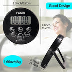 FCXJTU Digital Waterproof Shower Clock Timer, Bathroom Shower Countdown Timer - Image 6