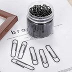 Vinaco Paper Clips Black, Durable & Rustproof, Coated Paperclip Great - Image 5
