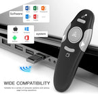 QUI Presentation Clicker Wireless Presenter Remote Clicker - Image 2