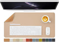 Cork Desk Mat - Dual-Sided Desk Pad by HOMIEAZICOZI