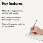 Amazon Basics Ballpoint Pens, 144 Pack - Image 2